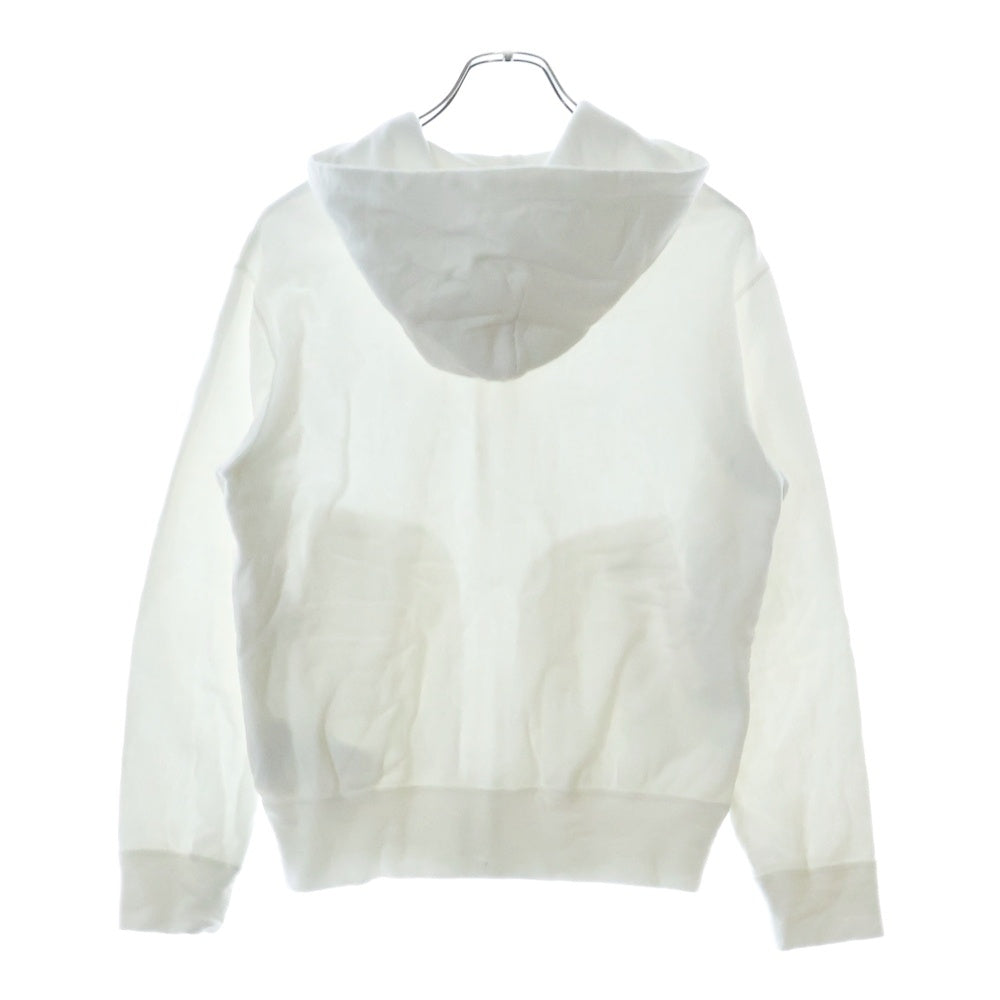 PLAY COMME des GARCONS(プレイコムデギャルソン) ジップアップパーカー フーディー ホワイト AX-T342