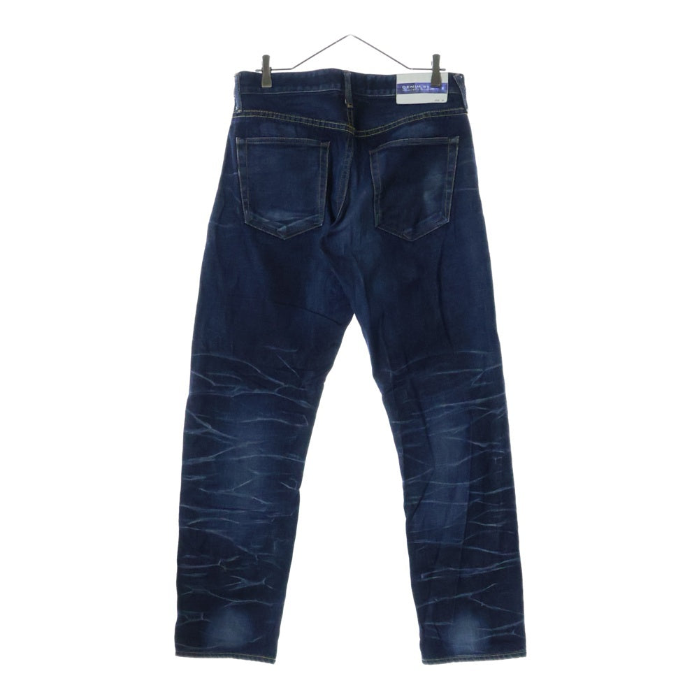 DENIM BY VANQUISH & FRAGMENT(デニムバイヴァンキッシュアンドフラグメント) サイドジップ ストレートデニムパンツ インディゴ VFP1006