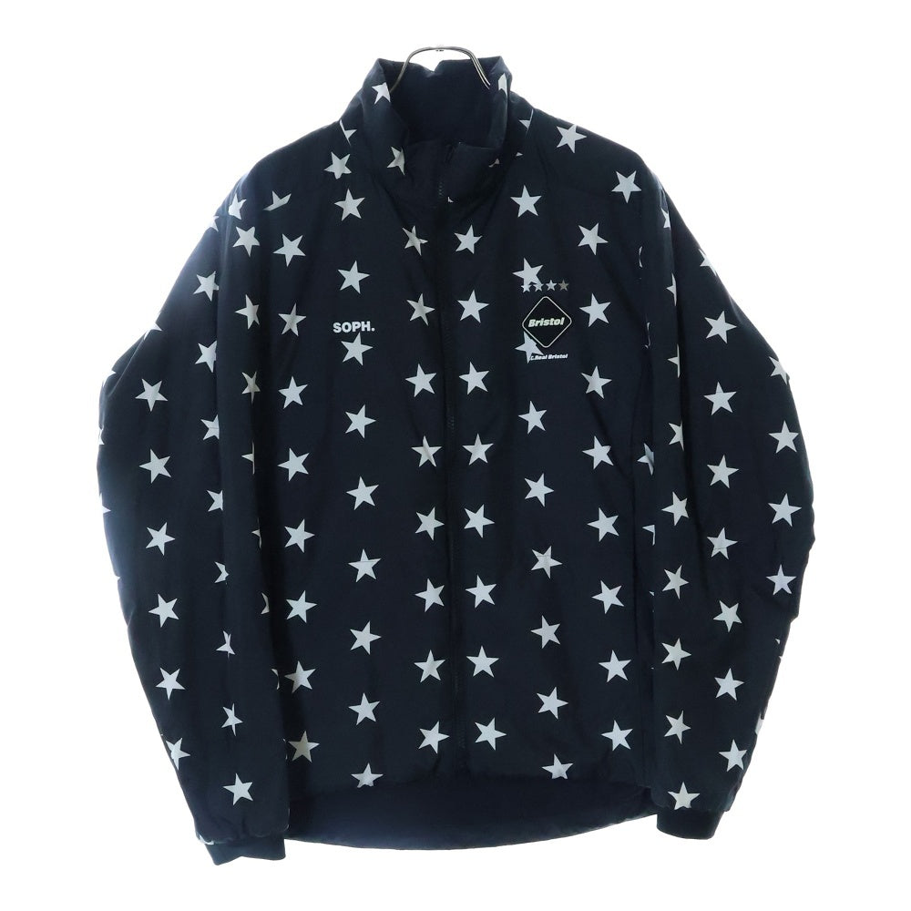 F.C.R.B./F.C.Real Bristol/FCRB(エフシーアールビー/エフシーレアルブリストル) 18AW REVERSIBLE PADDED BLOUSON リバーシブルパデッドジャケット ブラック FCRB-189046