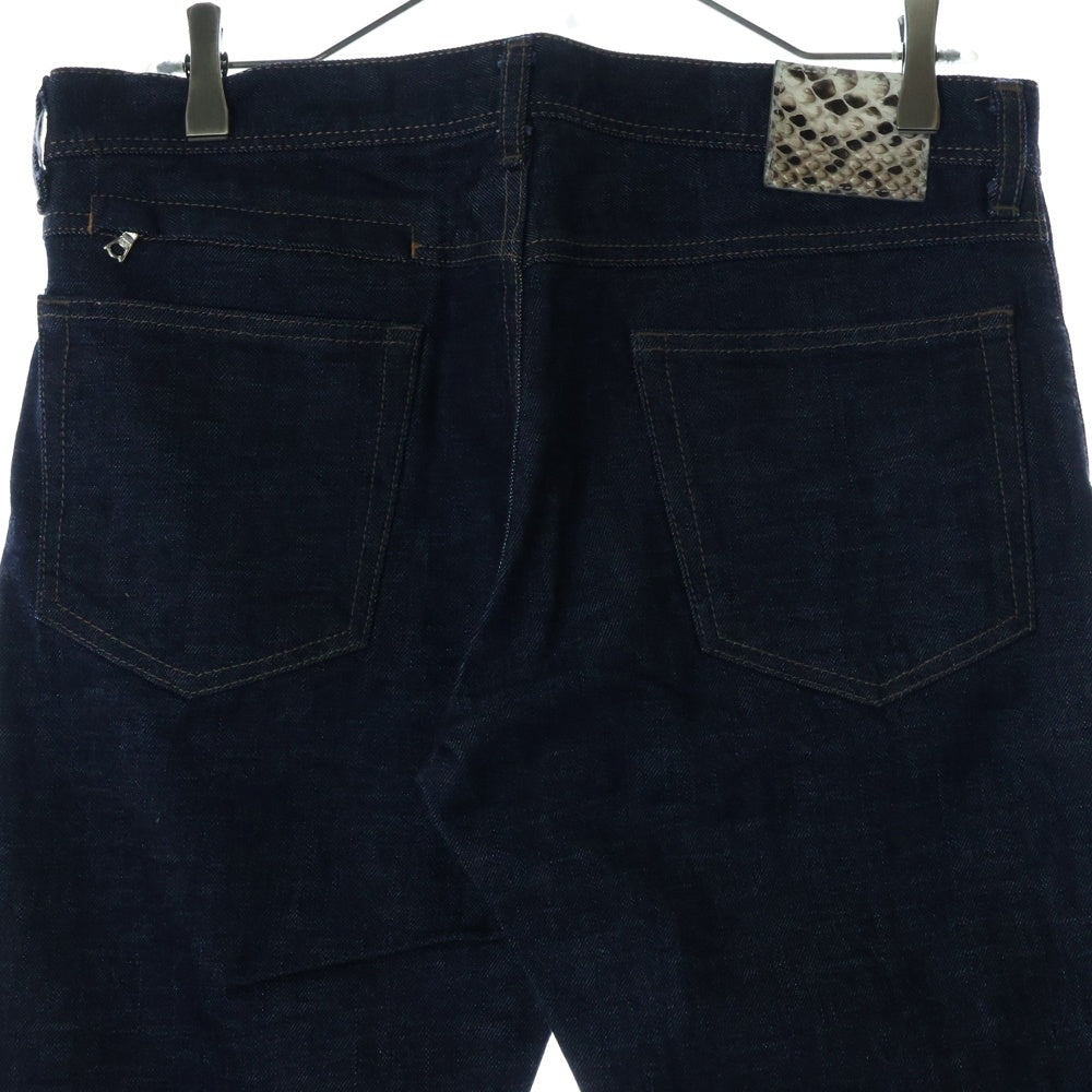 UNIFORM EXPERIMENT(ユニフォームエクスペリメント) 15SS SLIM-FIT STRETCH JEANS スリムフィットストレッチジーンズ インディゴ デニムパンツ UE-150045
