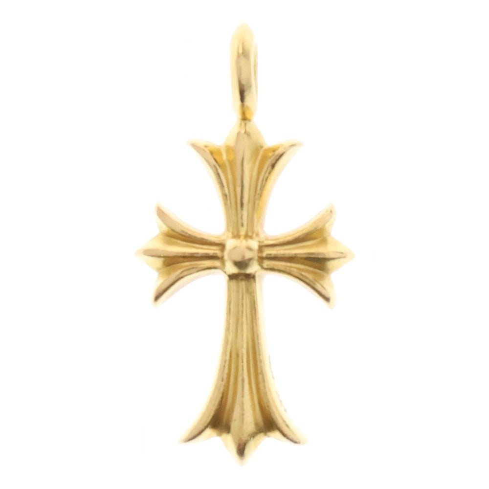 CHROME HEARTS(クロムハーツ) 22K TNY CRSF P/DIA タイニーファットクロス PAVEダイヤ ペンダントトップ ゴールド BCA033