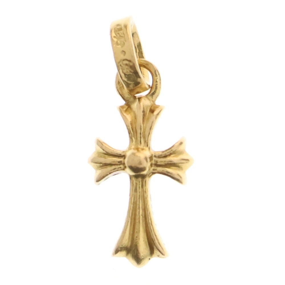 CHROME HEARTS(クロムハーツ) 22K CRS BBYFAT P/DIA ベイビーファットクロス PAVEダイヤ ペンダントトップ ゴールド BCA035