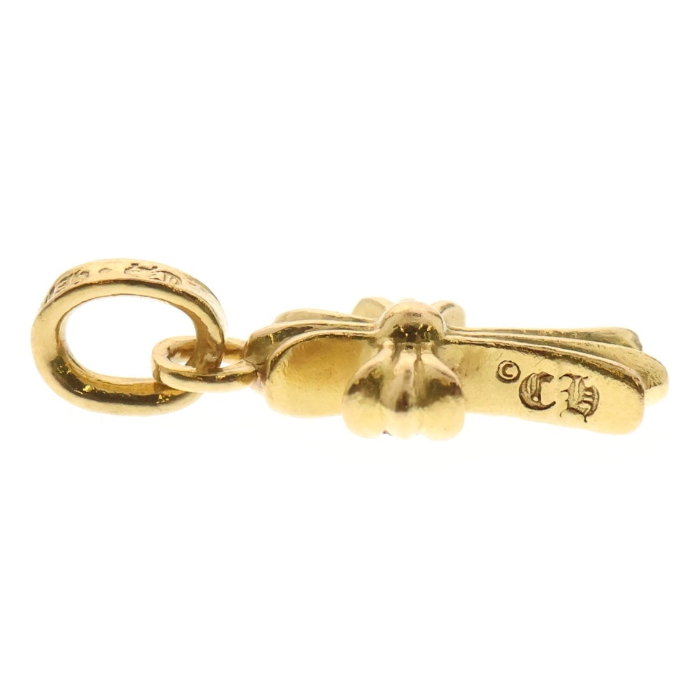CHROME HEARTS(クロムハーツ) 22K CRS BBYFAT P/DIA ベイビーファットクロス PAVEダイヤ ペンダントトップ ゴールド BCA035