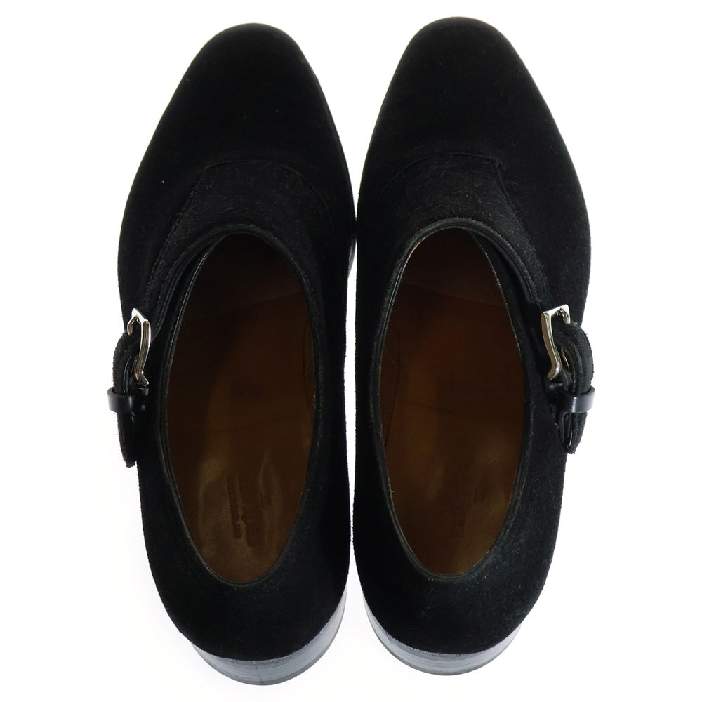 JOHN LOBB(ジョンロブ) プレステージライン JERMYN II ジャーミン2 7000ラスト スエードレザー シングルモンクストラップ シューズ ブラウン ソール貼り替え