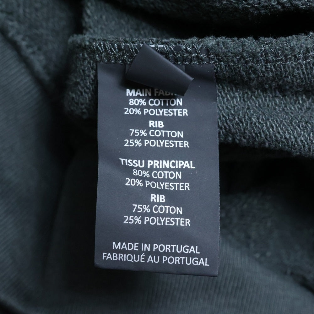 VETEMENTS(ヴェトモン) 20AW Metal Patch Hoodie UAH21TR584 メタルパッチ スウェット フーディー プルオーバーパーカー チャコールグレー