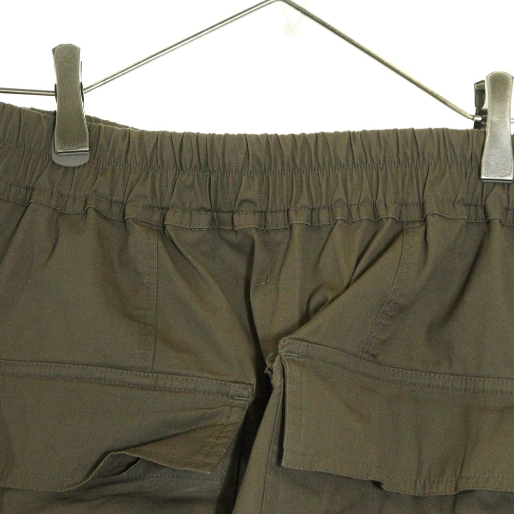 Rick Owens(リックオウエンス) 22AW STROBE期 CARGO LONG サルエル ドローコード カーゴ ロングパンツ ブラウン RU02B2379-TE