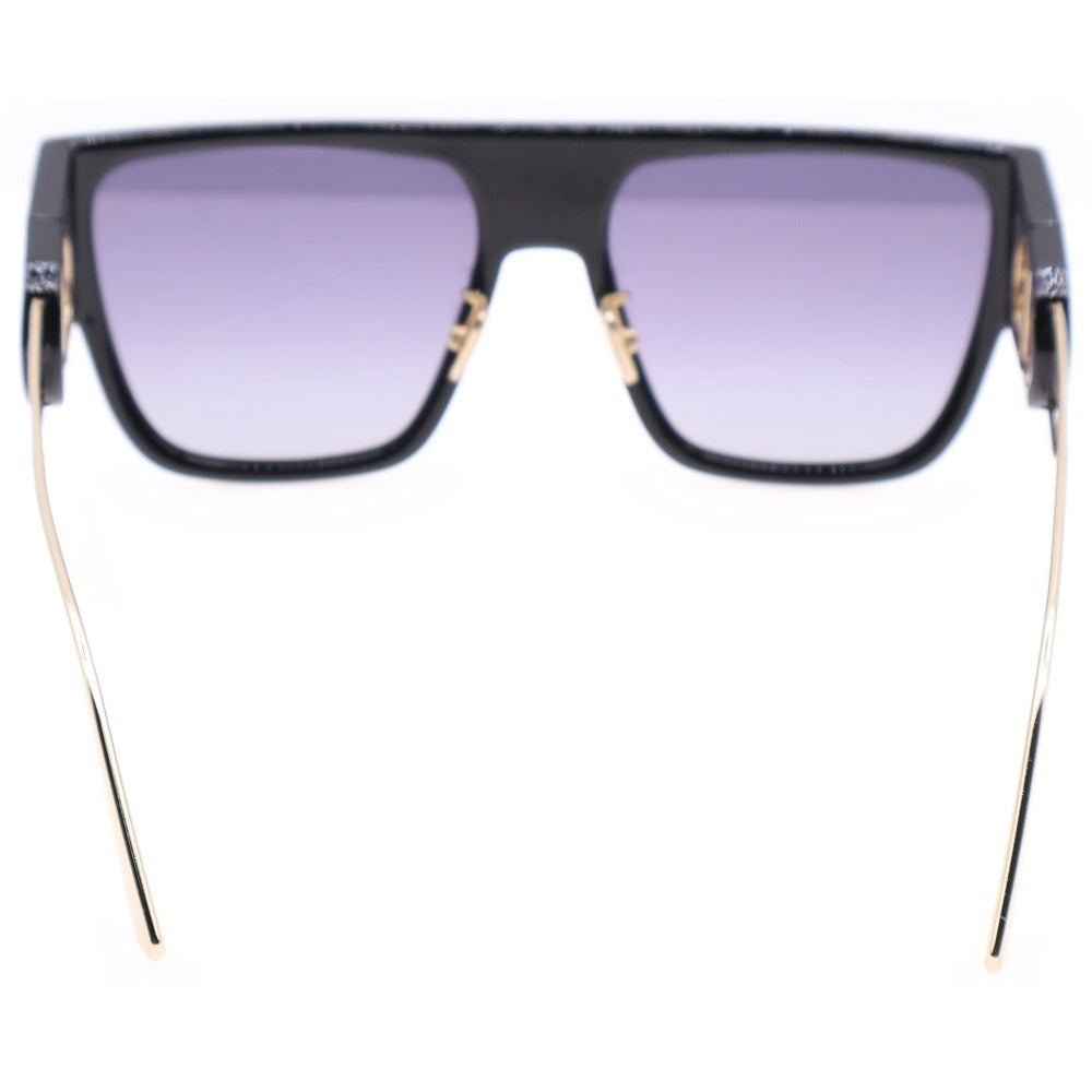 DIOR(ディオール) 30 Montaigne S3U Black Square Sunglasses CDテンプルサングラス グラデーションカラーレンズアイウェア メガネ ブラック