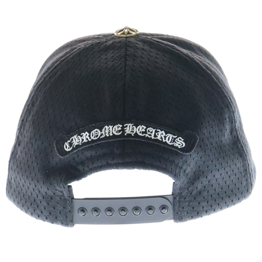 CHROME HEARTS(クロムハーツ) TRUCKER MESH BASEBALL CAP トラッカー メッシュキャップ ホースシュー 帽子 ブラック/ホワイト