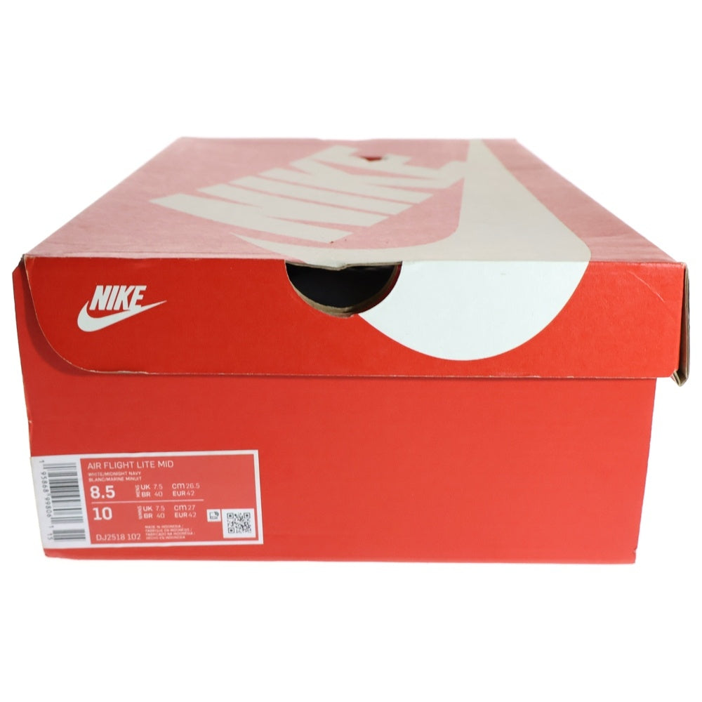 NIKE(ナイキ) AIR FLIGHT LITE MID OLYMPIC エアフライト ライト II ミッド オリンピック ミッドカットスニーカー ホワイト US8.5/26.5cm DJ2518-102