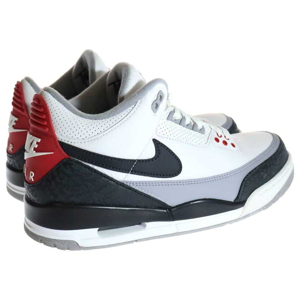 NIKE(ナイキ) AIR JORDAN 3 RETRO TINKER HATFIELD AQ3835-160 エアジョーダン3 レトロ ティンカー ハッドフィールド ローカットスニーカー ホワイト/ブラック US8.5/26.5cm