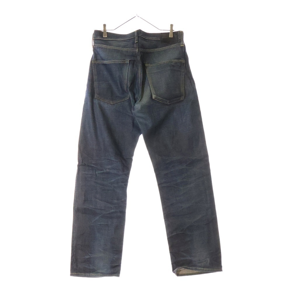 VISVIM(ヴィスヴィム) FLUXUS DENIM 01NW ジップフライ ストレート デニムパンツ ジーンズ インディゴ