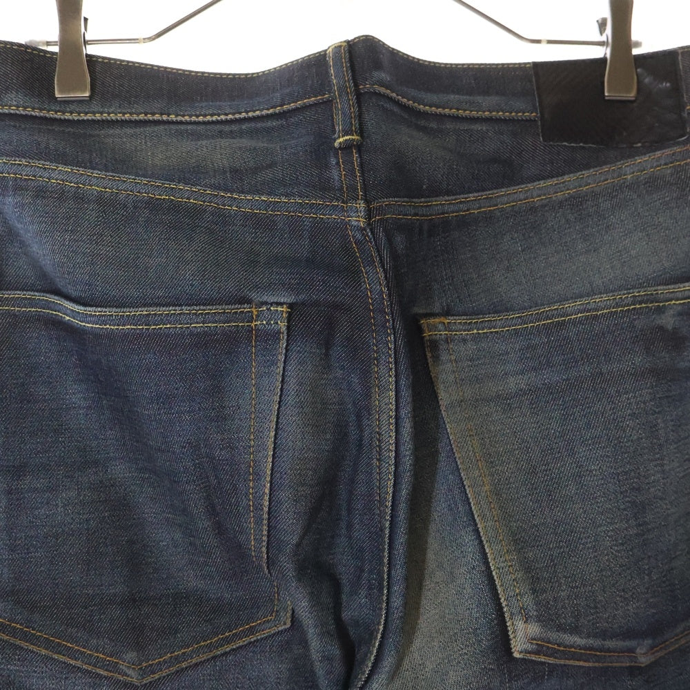VISVIM(ヴィスヴィム) FLUXUS DENIM 01NW ジップフライ ストレート デニムパンツ ジーンズ インディゴ