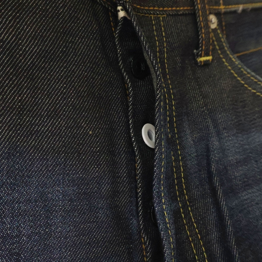 VISVIM(ヴィスヴィム) FLUXUS DENIM 01NW ジップフライ ストレート デニムパンツ ジーンズ インディゴ