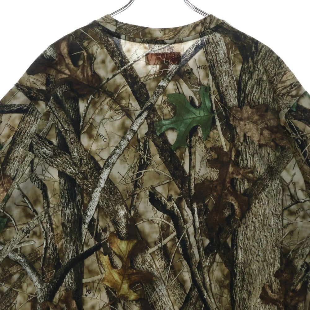 SUPREME(シュプリーム) 24AW Small Box Realtree Tee スモールボックスロゴ リアルツリーTシャツ 半袖カットソー ブラウン