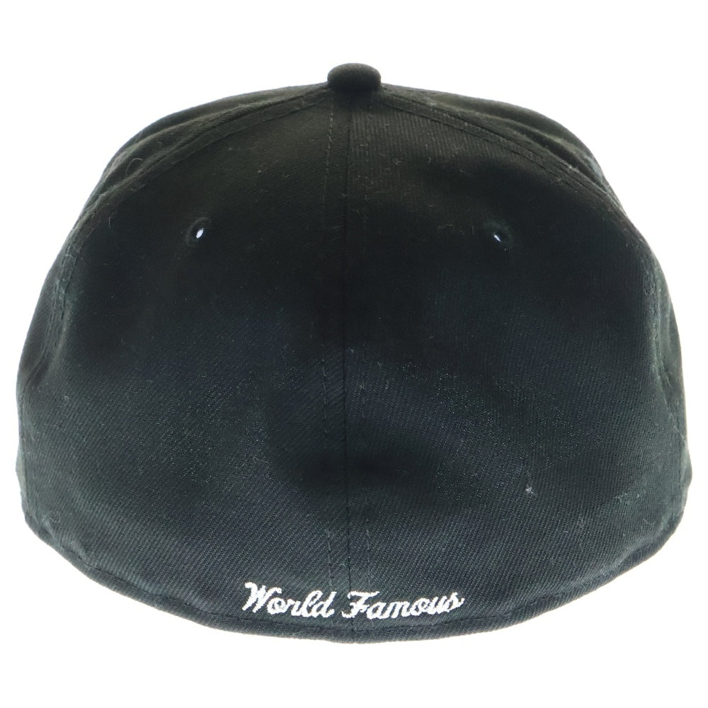 SUPREME(シュプリーム) 25SS × NEWERA Bones Box Logo Cap ニューエラ ボーンズ ボックスロゴ キャップ 帽子 ブラック