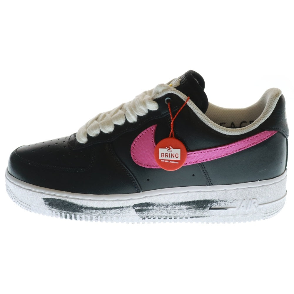 NIKE(ナイキ) ×PEACEMINUSONE AIR FORCE 1 LOW 07 PARA-NOISE 3.0 G-DRAGON AQ3692-004 ピースマイナスワン エアフォース 1 ローカットスニーカー ブラック US9.5/27.5cm