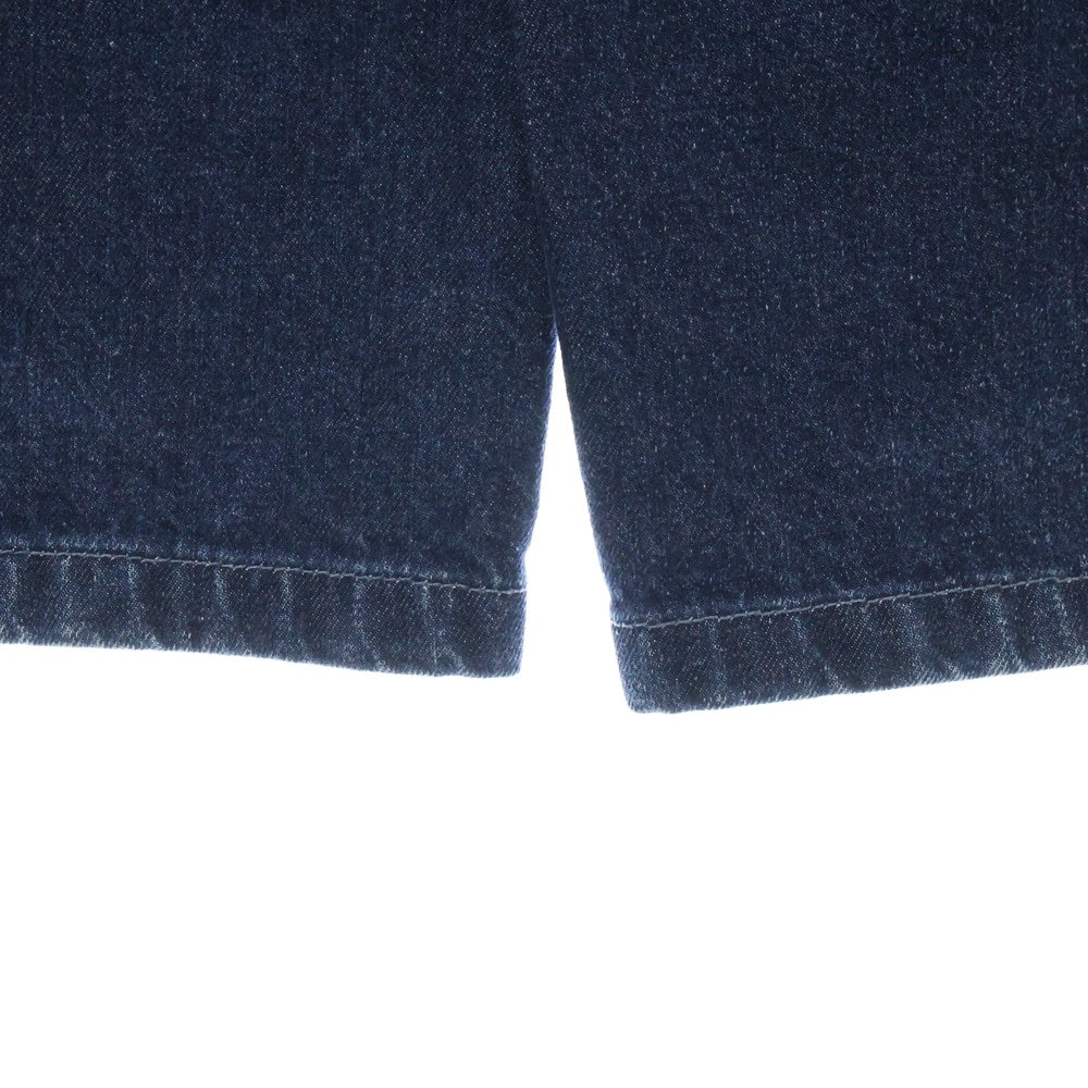 LOEWE(ロエベ) 22SS PATCHED DENIM TROUSERS ダブルニー ワイドデニムパンツ インディゴ H526Y11X06