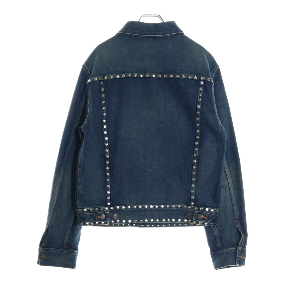 CELINE(セリーヌ) 20AW DENIM JACKET WITH STUDS デニムジャケット スタッズ インディゴ 2Q200930F-07DU