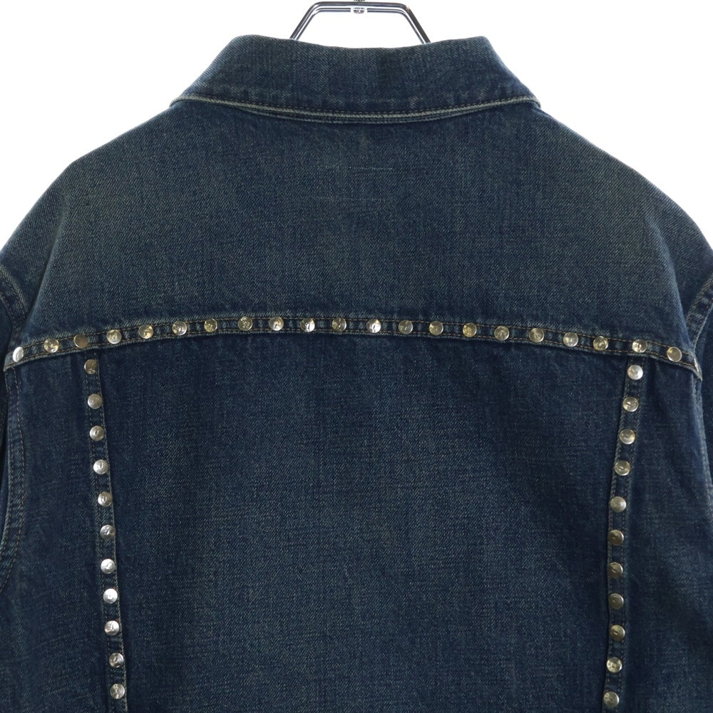 CELINE(セリーヌ) 20AW DENIM JACKET WITH STUDS デニムジャケット スタッズ インディゴ 2Q200930F-07DU