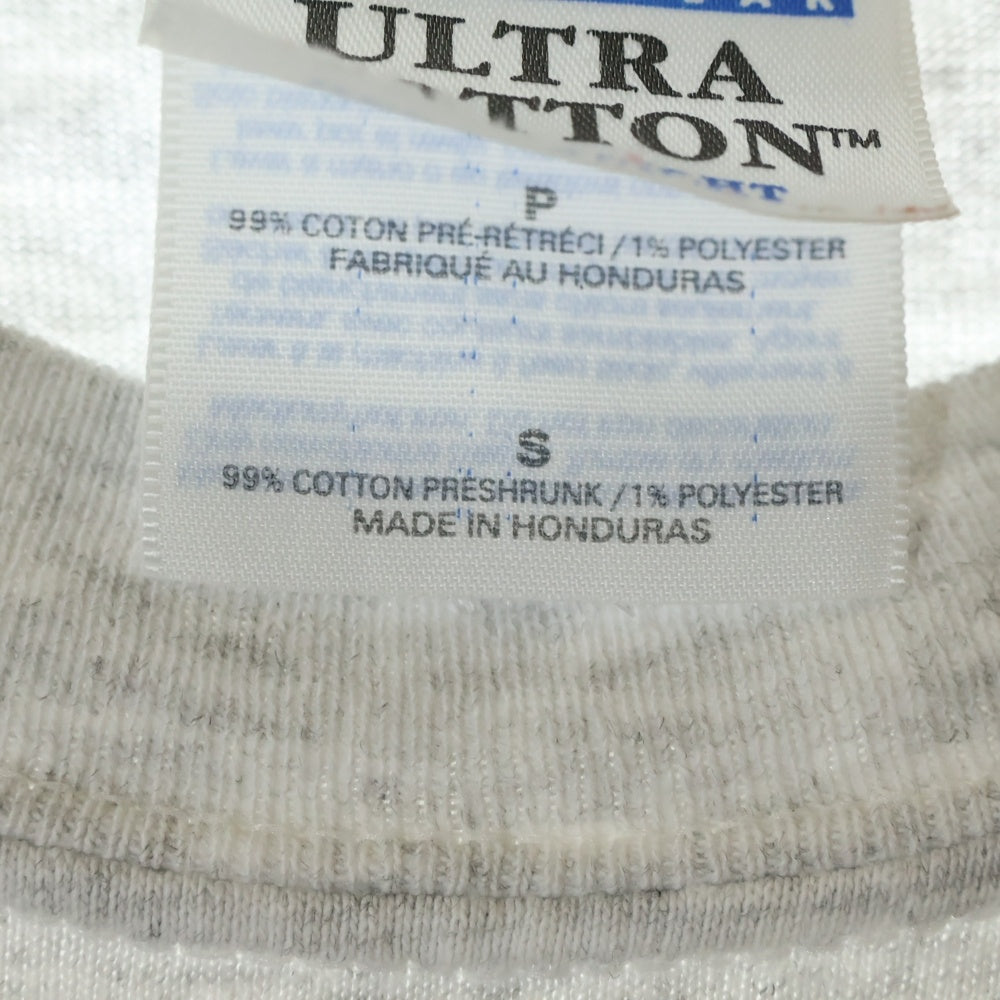 VINTAGE(ヴィンテージ) 00S L.L.Bean GILDAN エルエルビーン ギルダンタグ カヌープリント Tシャツ 半袖カットソー グレー