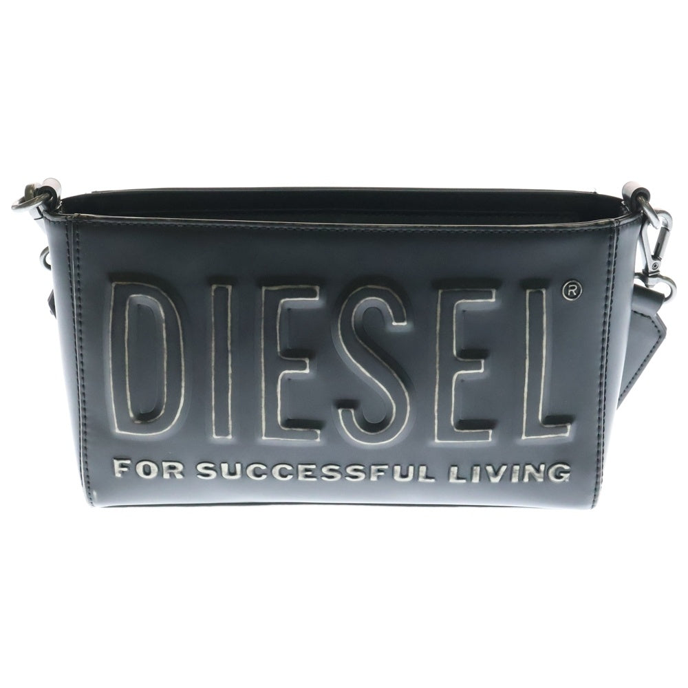DIESEL(ディーゼル) 25SS 3D CAMERA BAG カメラ ロゴ ショルダーバッグ ブラック X10235 P8078
