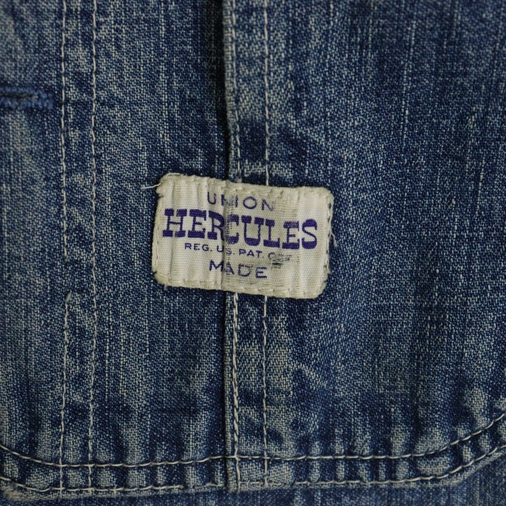 VINTAGE(ヴィンテージ) 50's HERCULES ENGINEER JAKET エンジニア デニムジャケット カバーオール インディゴ