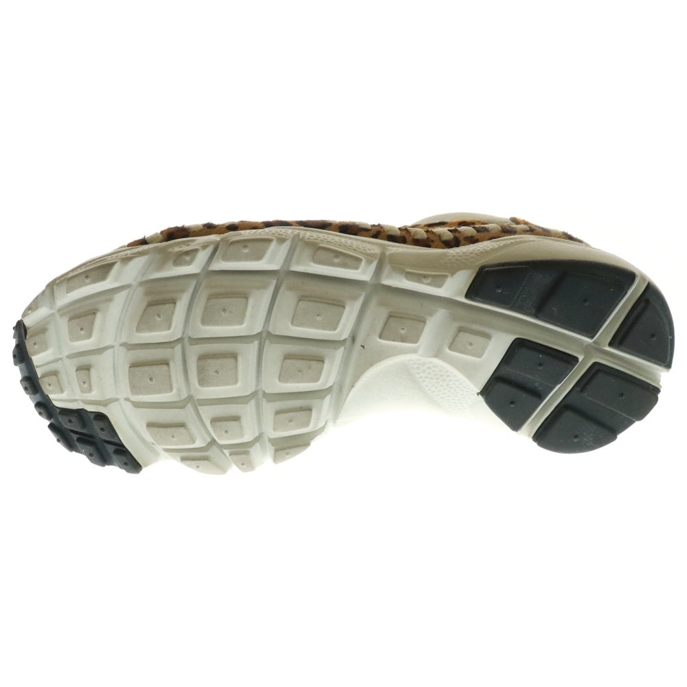 NIKE(ナイキ) AIR FOOTSCAPE WOVEN CHUKKA PRM LEOPARD 446337-200エアフットケープ ウーブン チャッカ PRM レオパード ローカットスニーカー ブラウン US8/26cm