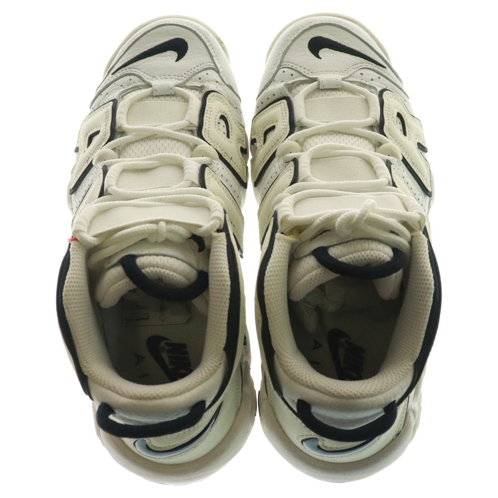 NIKE(ナイキ) WMNS AIR MORE UPTEMPO WHITE/BLACK DO6718-100 ウィメンズ エア モア アップテンポ ハイカットスニーカー ホワイト/ブラック US8.5/26.5cm