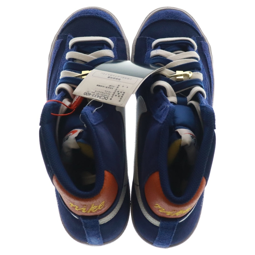 NIKE(ナイキ) BLAZER MID 77 SE DEEP ROYAL BLUE/WHITE DC3433-400 ブレーザー ミッド '77 SE ディープロイヤル ミッドカットスニーカー ブルー/ホワイト US9/27cm