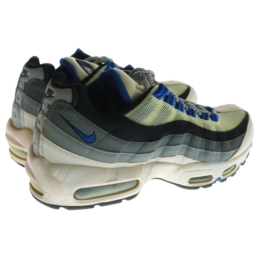 NIKE(ナイキ) AIR MAX 95 609048-108 エアマックス 95 ローカットスニーカー ホワイト/ブルー US8.5/26.5cm