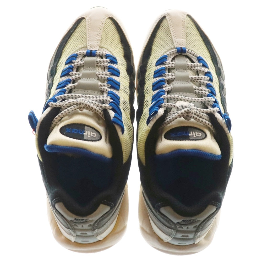 NIKE(ナイキ) AIR MAX 95 609048-108 エアマックス 95 ローカットスニーカー ホワイト/ブルー US8.5/26.5cm