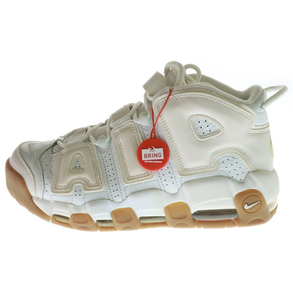 NIKE(ナイキ) AIR MORE UPTEMPO 414962-103 エア モア アップテンポ ハイカットスニーカー ホワイト US8.5/26.5cm