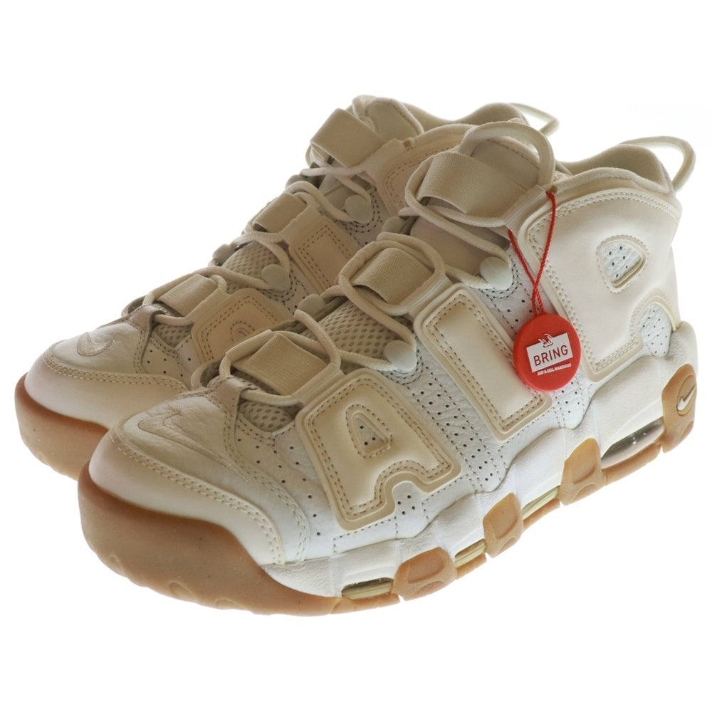 NIKE(ナイキ) AIR MORE UPTEMPO 414962-103 エア モア アップテンポ ハイカットスニーカー ホワイト US8.5/26.5cm