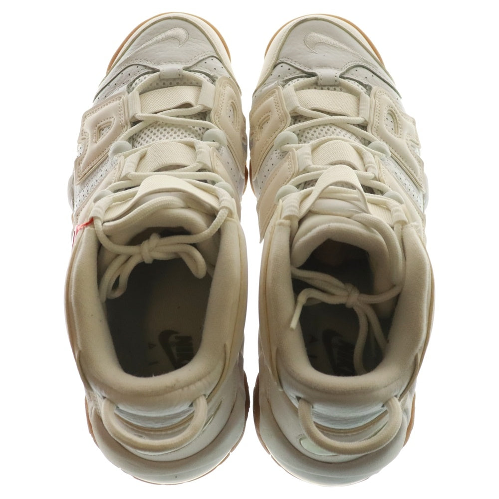 NIKE(ナイキ) AIR MORE UPTEMPO 414962-103 エア モア アップテンポ ハイカットスニーカー ホワイト US8.5/26.5cm