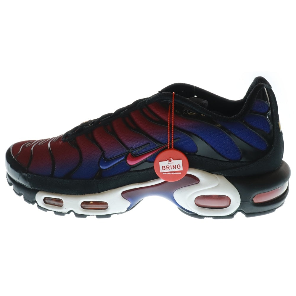 NIKE(ナイキ) × PATTA × FC BARCELONA AIR MAX PLUS Culers del M?n FN8260-001 × パタ × FCバルセロナ エアマックスプラス ローカットスニーカー ブルー/レッド US9/27cm