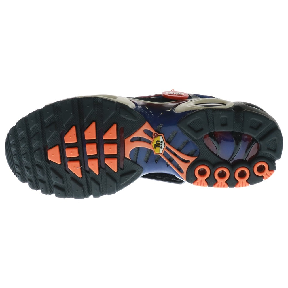 NIKE(ナイキ) × PATTA × FC BARCELONA AIR MAX PLUS Culers del M?n FN8260-001 × パタ × FCバルセロナ エアマックスプラス ローカットスニーカー ブルー/レッド US9/27cm