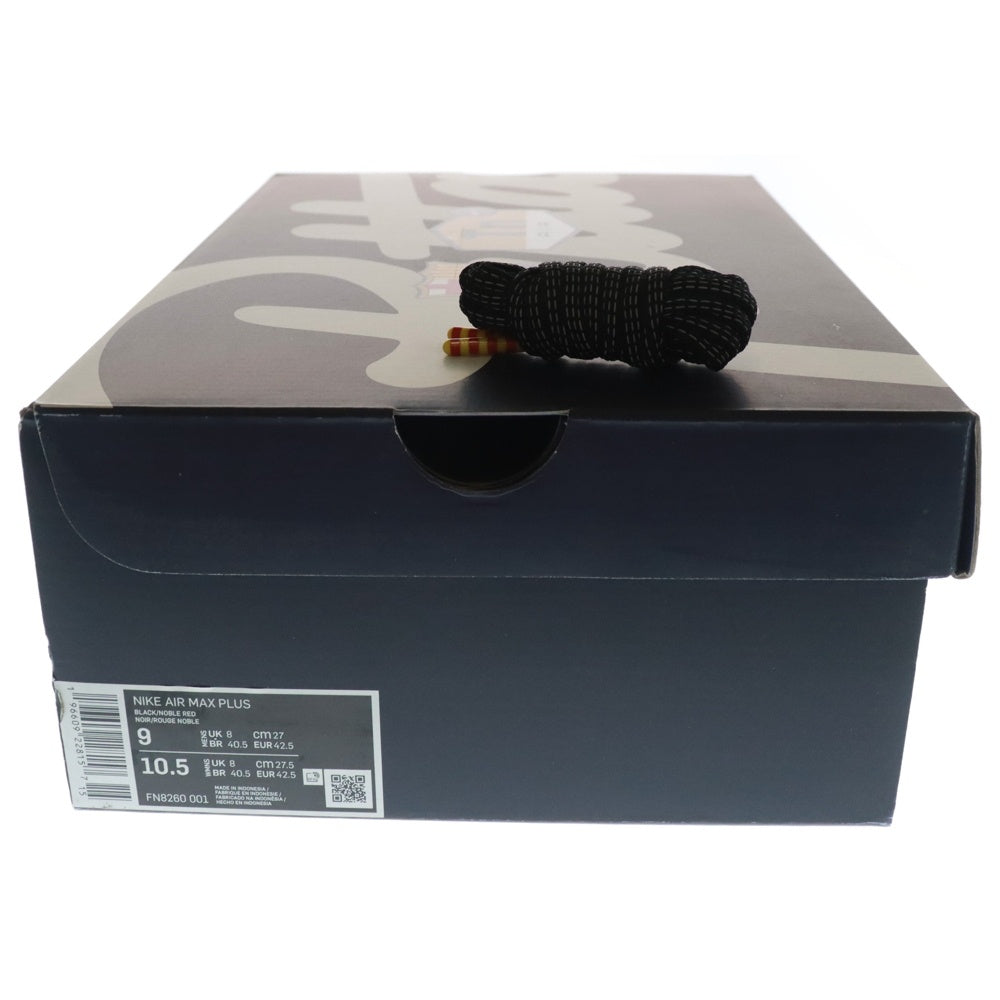 NIKE(ナイキ) × PATTA × FC BARCELONA AIR MAX PLUS Culers del M?n FN8260-001 × パタ × FCバルセロナ エアマックスプラス ローカットスニーカー ブルー/レッド US9/27cm