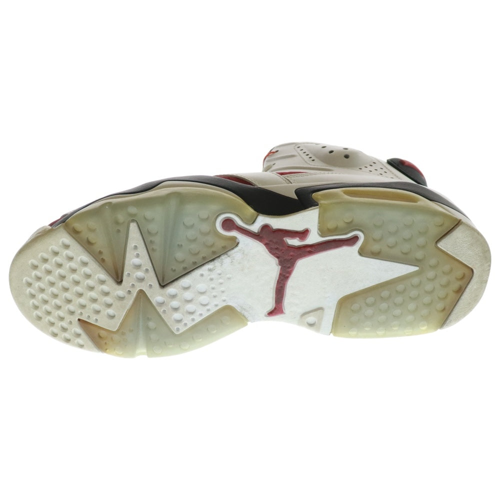 NIKE(ナイキ) 【2014年製 観賞用】AIR JORDAN 6 RETRO CARMINE 2014 384664-160 エアジョーダン6 レトロ カーマイン レッド/ホワイト US8.5/26.5cm
