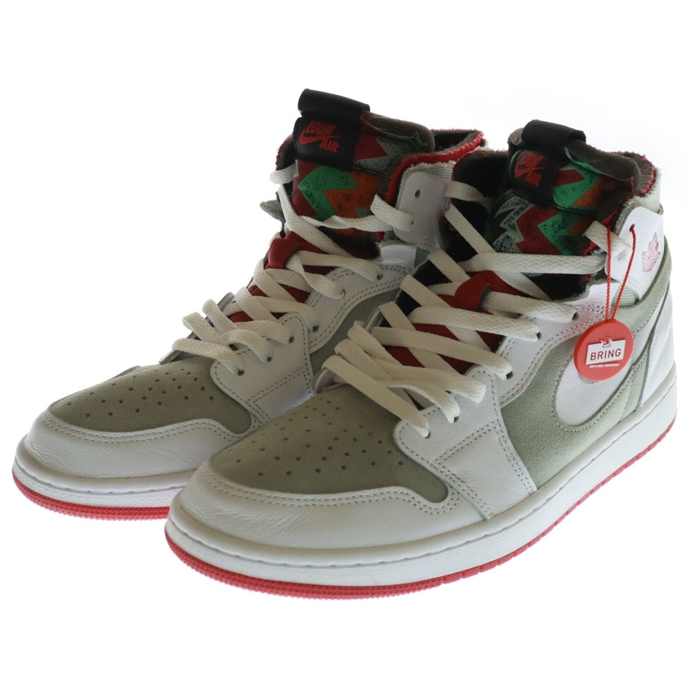 NIKE(ナイキ) AIR JORDAN 1 HIGH ZOOM COMFORT HARE CT0978-100 エアジョーダン1 ハイ ズーム コンフォート ヘア ハイカットスニーカー ホワイト US10/28cm