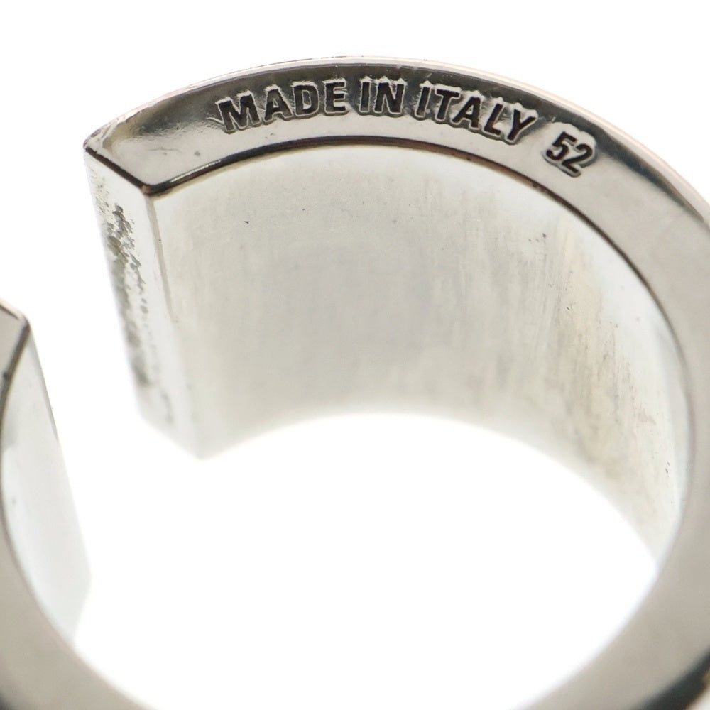 BALENCIAGA(バレンシアガ) GARAGE RING カレッジ リング 刻印ロゴ 指輪 770145 TZ99