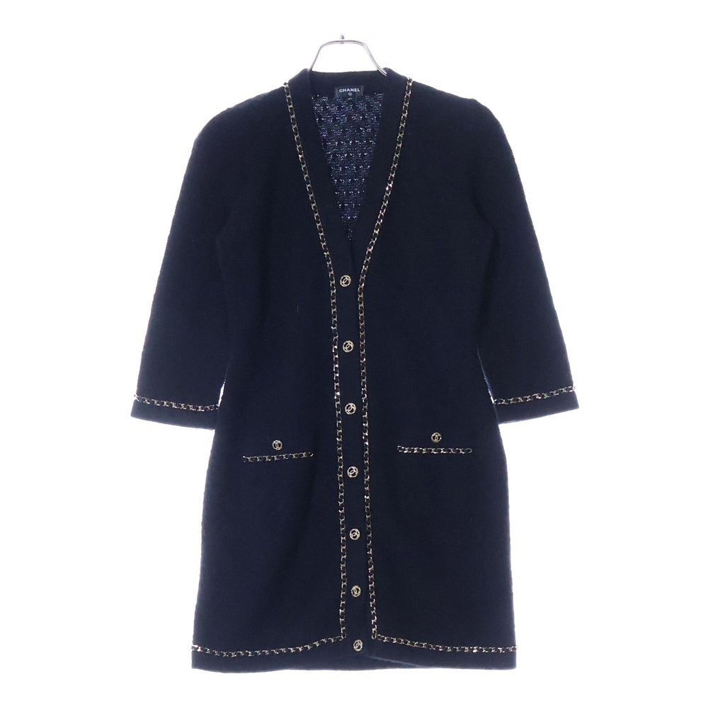CHANEL(シャネル) ココマークボタン カーディガン カシミヤニット レディース ブラック P75677