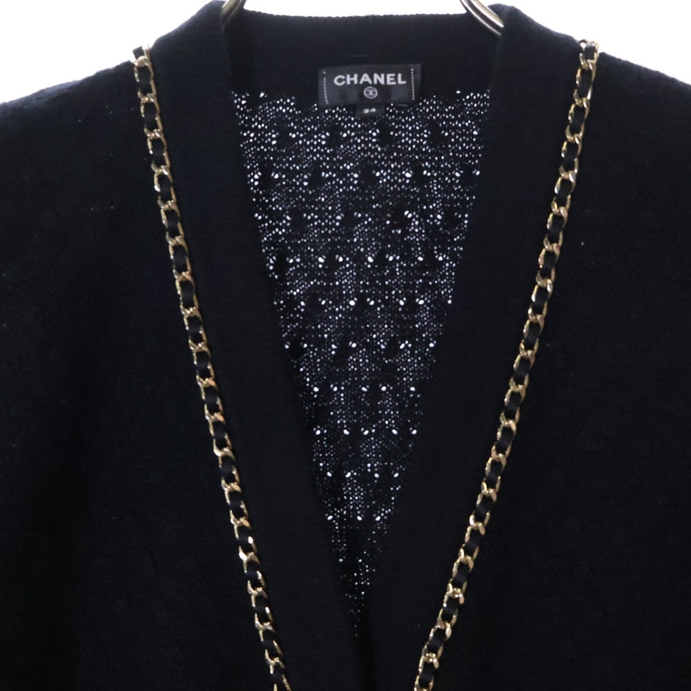 CHANEL(シャネル) ココマークボタン カーディガン カシミヤニット レディース ブラック P75677