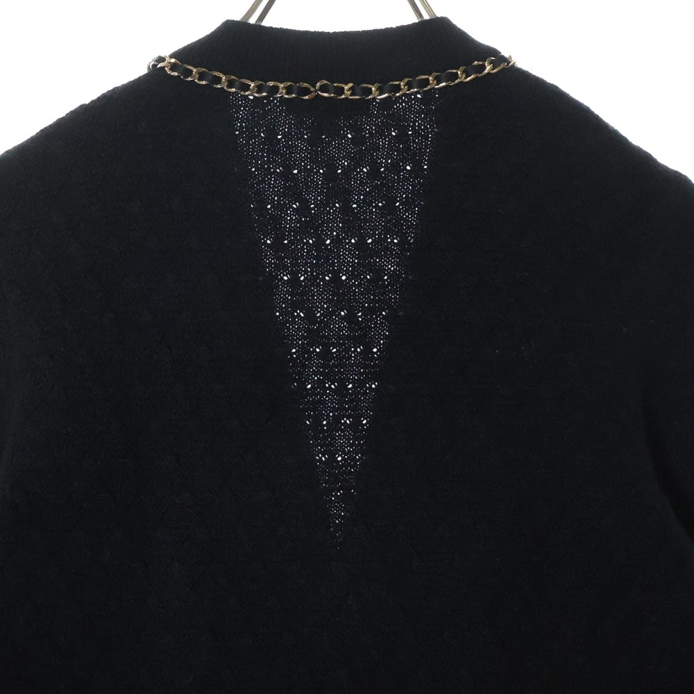 CHANEL(シャネル) ココマークボタン カーディガン カシミヤニット レディース ブラック P75677