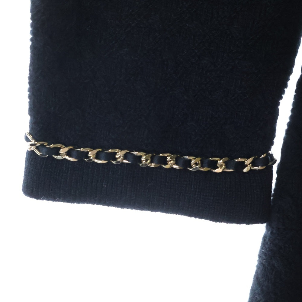 CHANEL(シャネル) ココマークボタン カーディガン カシミヤニット レディース ブラック P75677