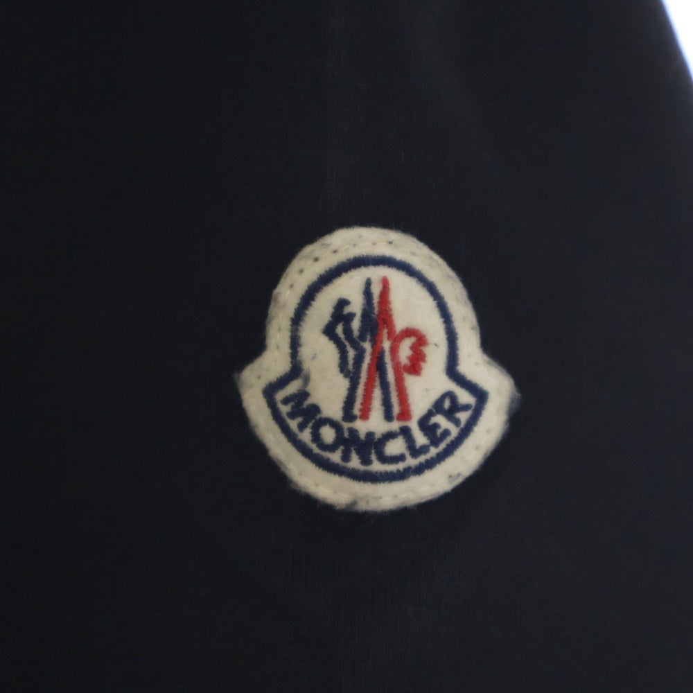 MONCLER(モンクレール) SS T-SHIRT ネックロゴ半袖Tシャツ カットソー ブラック K10918C00027 8390T