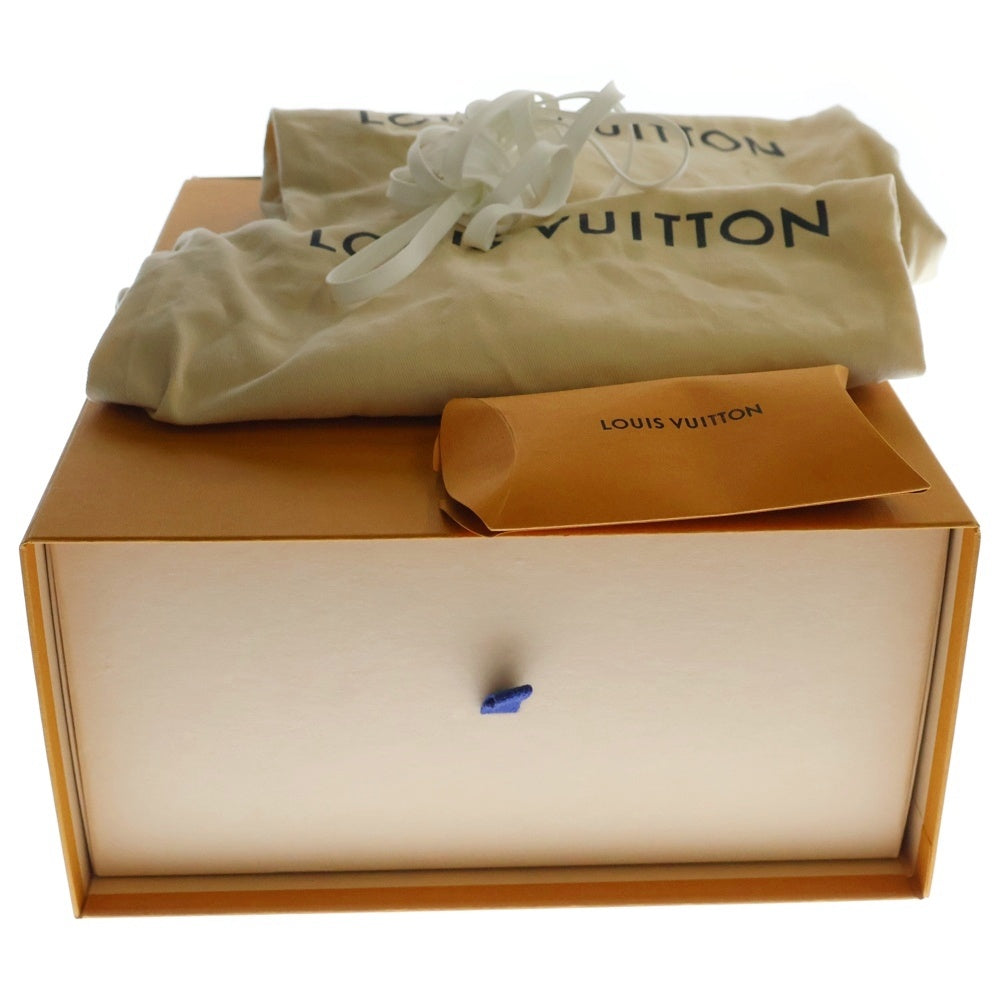 LOUIS VUITTON(ルイヴィトン) × NIGO LVトレイナーライン レザーローカットスニーカー ホワイト/レッド FD0291