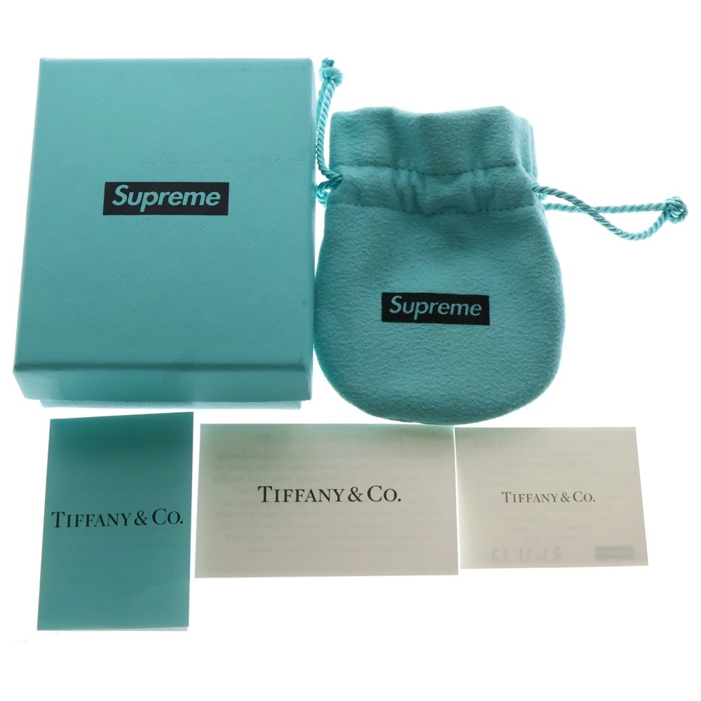 SUPREME(シュプリーム) 21AW × TIFFANY&Co. Return to Tiffany Heart Tag Pendant ティファニー ハートタグペンダントネックレス シルバー