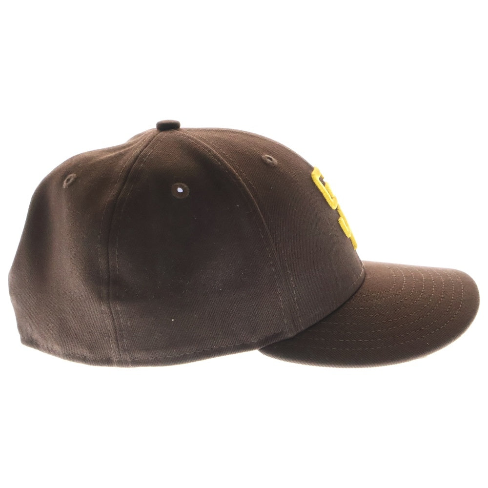 NEW ERA(ニューエラ) LP 59FIFTY MLBオンフィールド サンディエゴ・パドレス ベースボールキャップ 帽子 カーキ 13554932