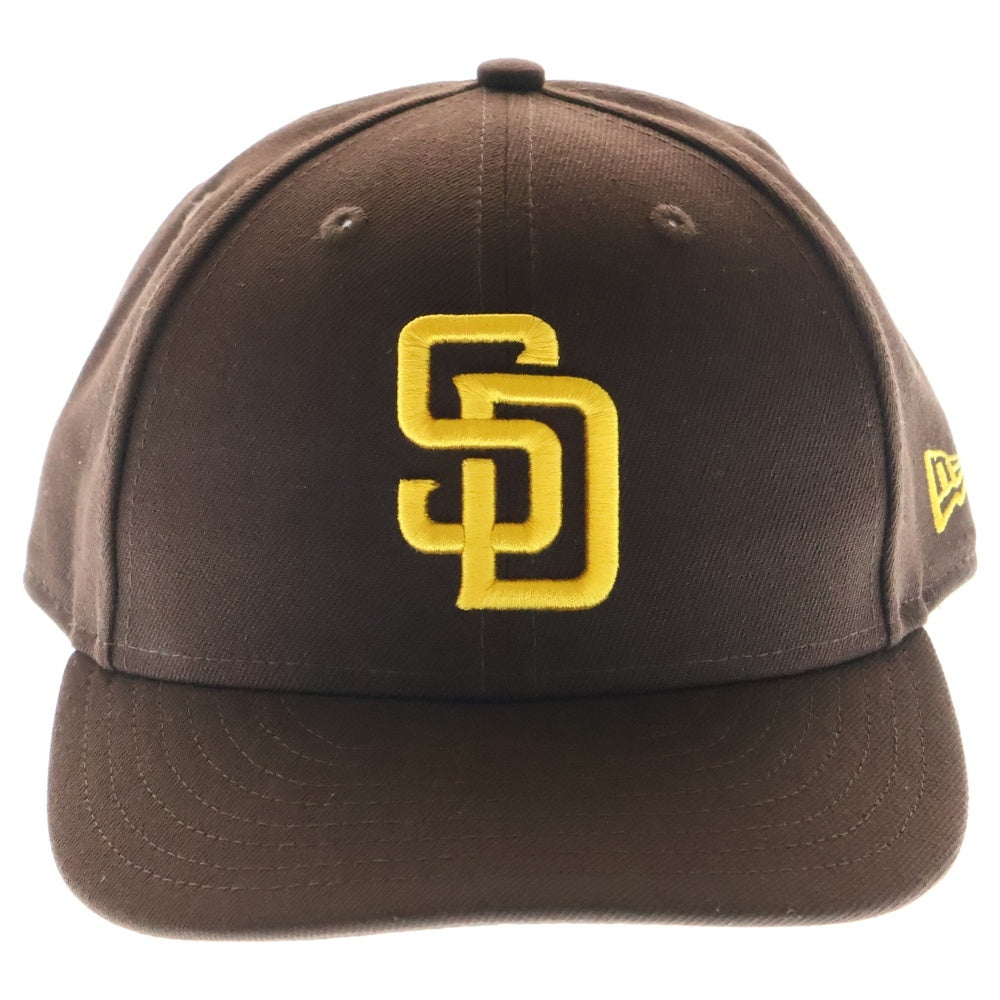 NEW ERA(ニューエラ) LP 59FIFTY MLBオンフィールド サンディエゴ・パドレス ベースボールキャップ 帽子 カーキ 13554932