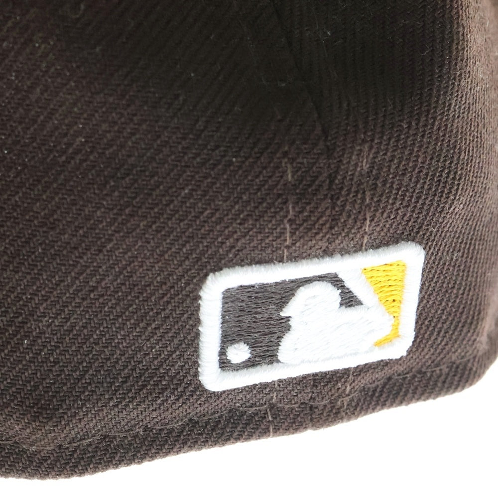NEW ERA(ニューエラ) LP 59FIFTY MLBオンフィールド サンディエゴ・パドレス ベースボールキャップ 帽子 カーキ 13554932